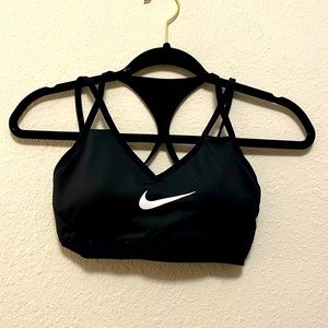 Criss cross bike sports bra